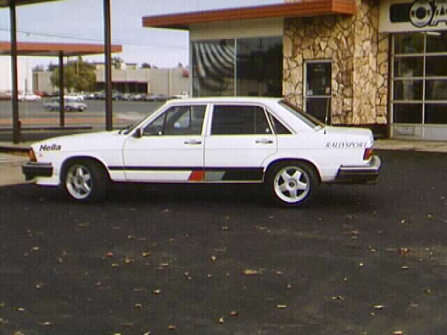 With S4 wheels