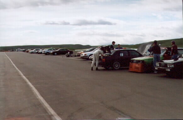 In the pits