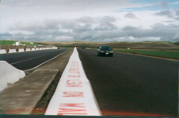 front straight
