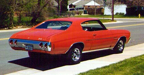 Rear, right side view.