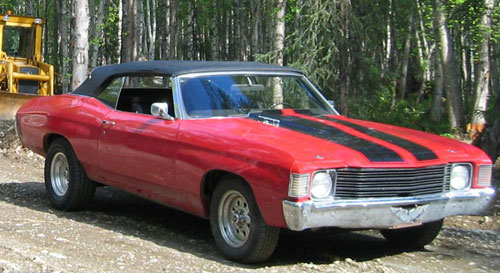 Jim Stevens 1972 Chevelle Convertible