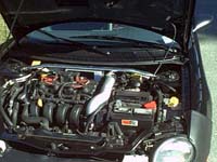 Intake Duct Painted Silver