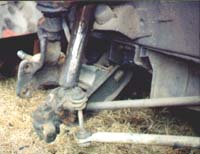 Dirt Accumulated on Suspension