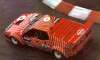 Red racing top view