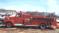1951 Fire Truck Side View