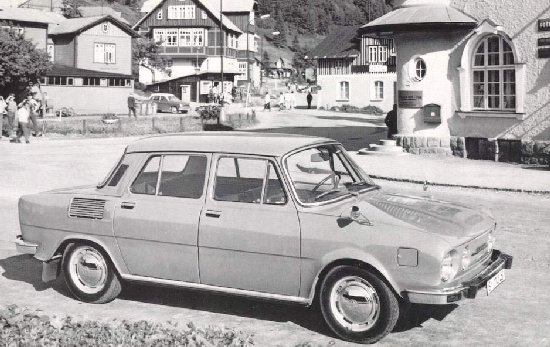 Skoda S110 LS 1970 -luvun puoliv&auml;list&auml;