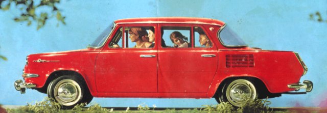 Onnellinen perhe ja Skoda