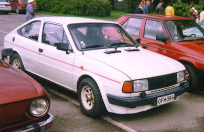Pekka Jolkan Skoda Rapid Saarij&auml;rvell&auml; kes&auml;ll&auml; -98.