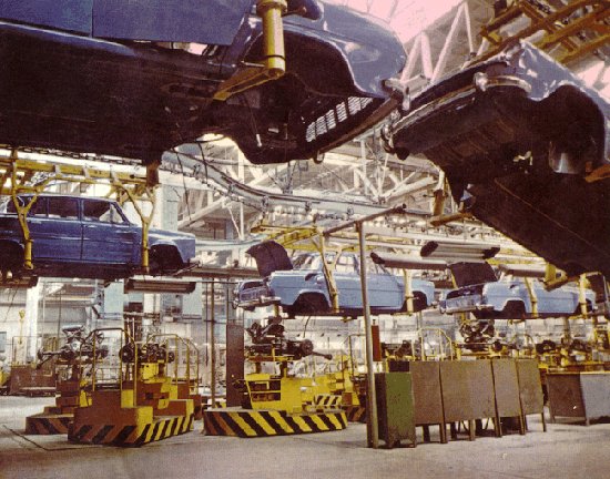 Skoda-tehdas Mlada Boleslavissa.