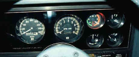 CLOSE UP OF GAUGES
