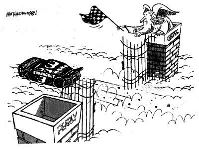 Dale Drives into Heaven