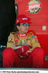 Raul kickin' back before practice