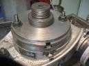 A more substantial rotary table than the unit shown here is required for chatter-free cutting.