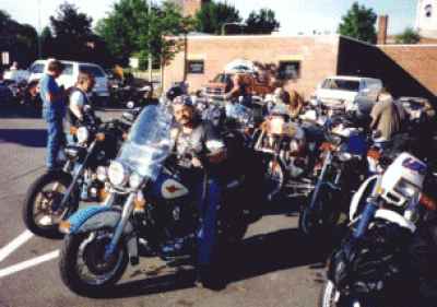 Laconia: Blue Harley