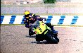 Daytona -- Yikes!  This guy is either gonna pass me or hitch a pillion ride