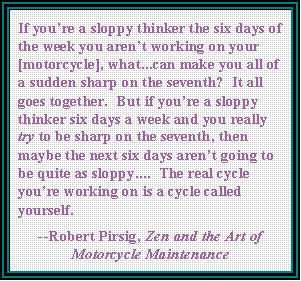 The Cycle is Yourself....