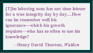 Remember Well Your Ignorance....