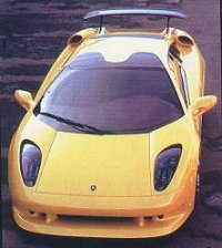 Italdesign / Lamborghini Cala from above