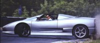 Italdesign Nazca spinning out (oops!)