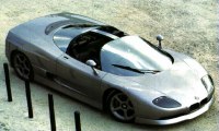 Italdesign Nazca from above