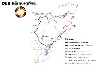 map of the Nurburgring