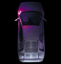 Lamborghini Diablo from above
