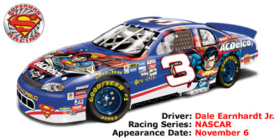 Dale Jr's '99 Superman Car