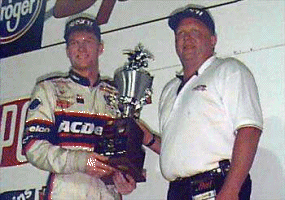 Dale Jr. Wins Indy
