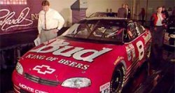 Dale Jr's '99 Bud Car