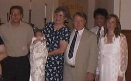Cleve and Liz with folks