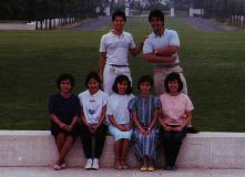 With Ewad and the Team -- the beatings will continue until morale improves! (Makati 1987)