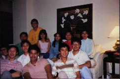 Welcome party -- my first day in Chicago (May 1987)
