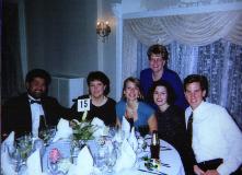 with Stacey's friends