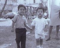 L-R: Ming, Nonoy; May 1966