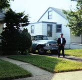 in the driveway of Chuck K's Uncle Bobby's house -- The Butch Krumpleman Story