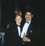 with Kim, our charming server...