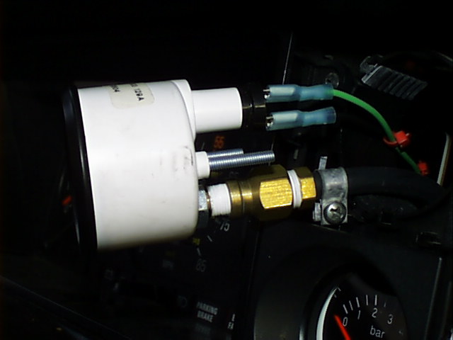 Fittings needed to connect to the boost guage.