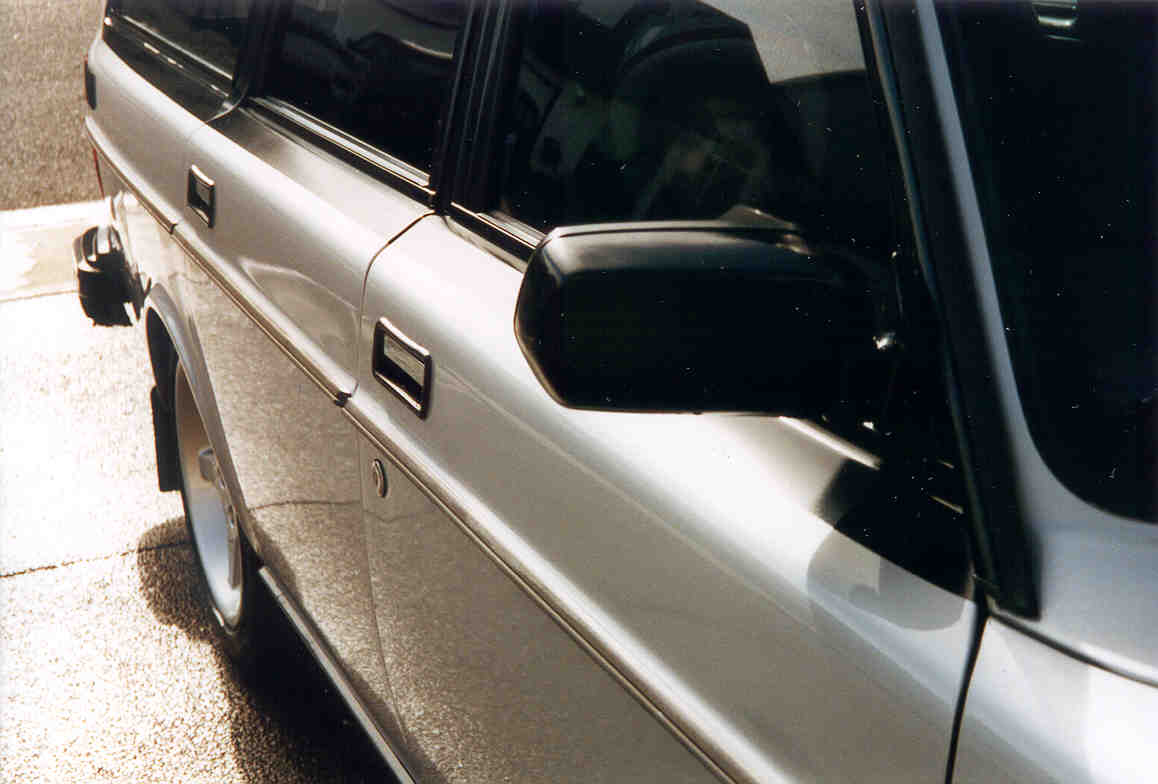 stirpes around windows are painted