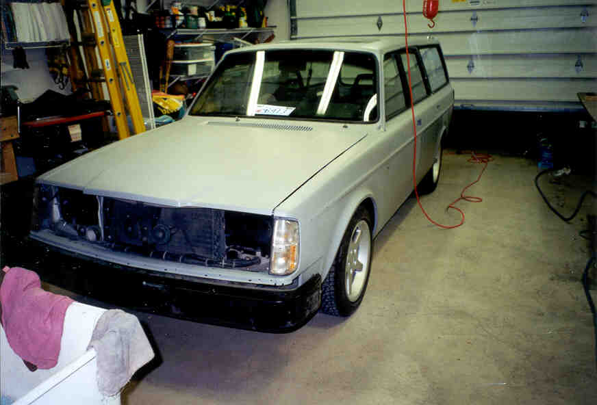 Covered in sandable primer