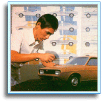 8. Did these square headlights ever appear on a production model?