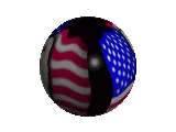 Flag and Eagle marble