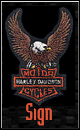 HD Eagle Patch Sign The Guest Book
