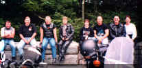 Harley Riding Gang At Linn Cove Viaduct