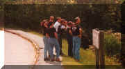 Riders Looking At Parkway Overlook