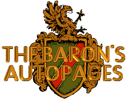 V�LKOMMEN TILL BARONENS BILSIDOR / WELCOME TO THE BARONS AUTOPAGES