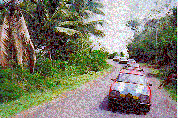Iring-iringan Peserta Tour