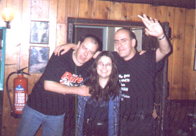 Paul Whitby, Karen Rossi and me