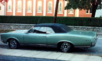 GTO with Rally I rims and used LeMans top