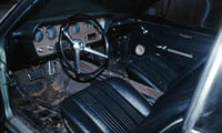 crappy interior 1967 GTO