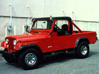 1983 Jeep Scrambler CJ-8  Beautiful Red